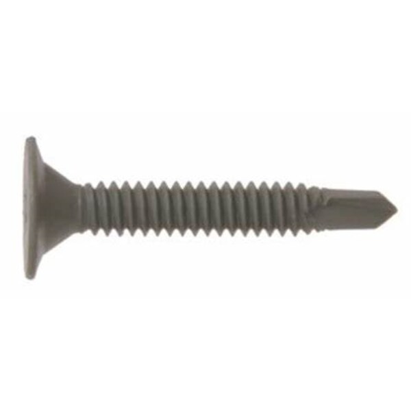 Sheet Metal Screw, #10 x 1-1/4 in, Wafer Head, Phillips Drive